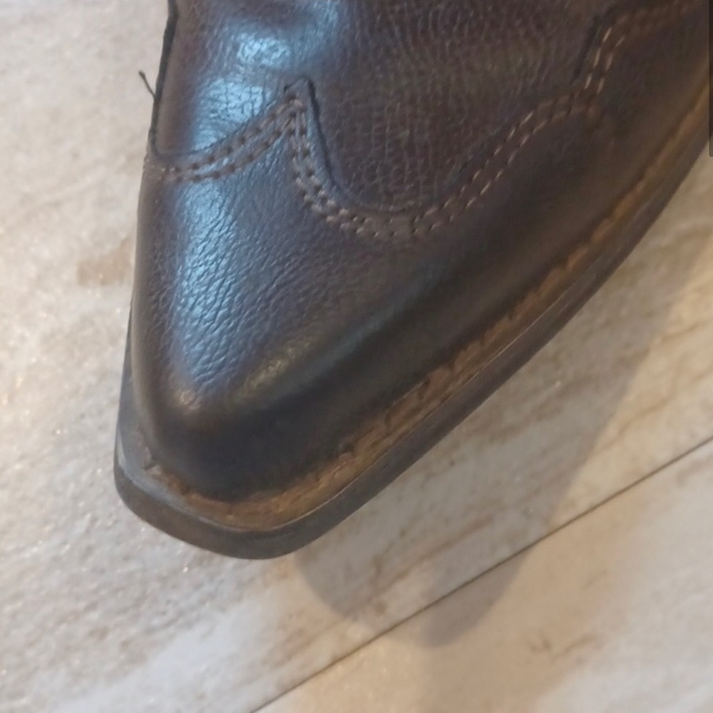 Durango Vintage Western Flame Cuban Heel Cowgirl Boots